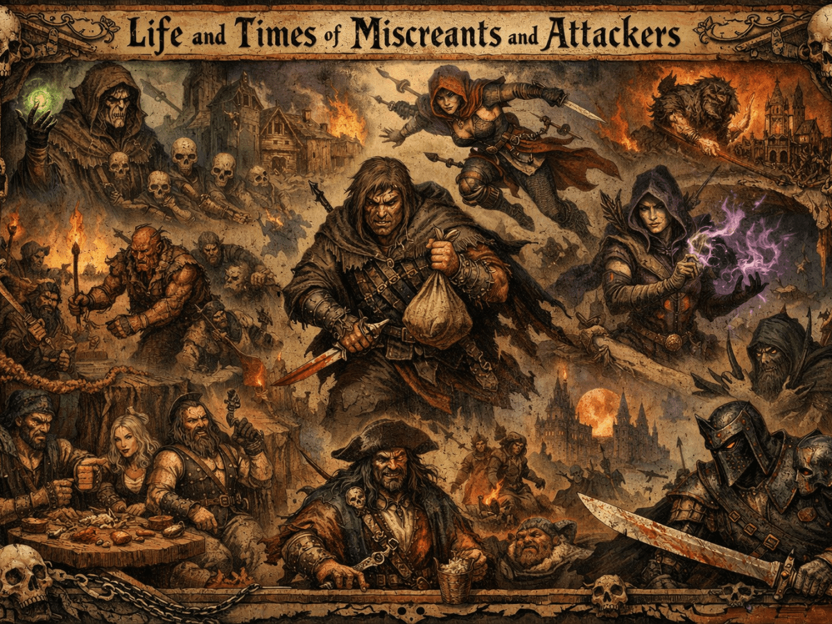 The Life and Times of Miscreants, Attackers, Abusers, Misusers and Evil&nbsp;Folk.